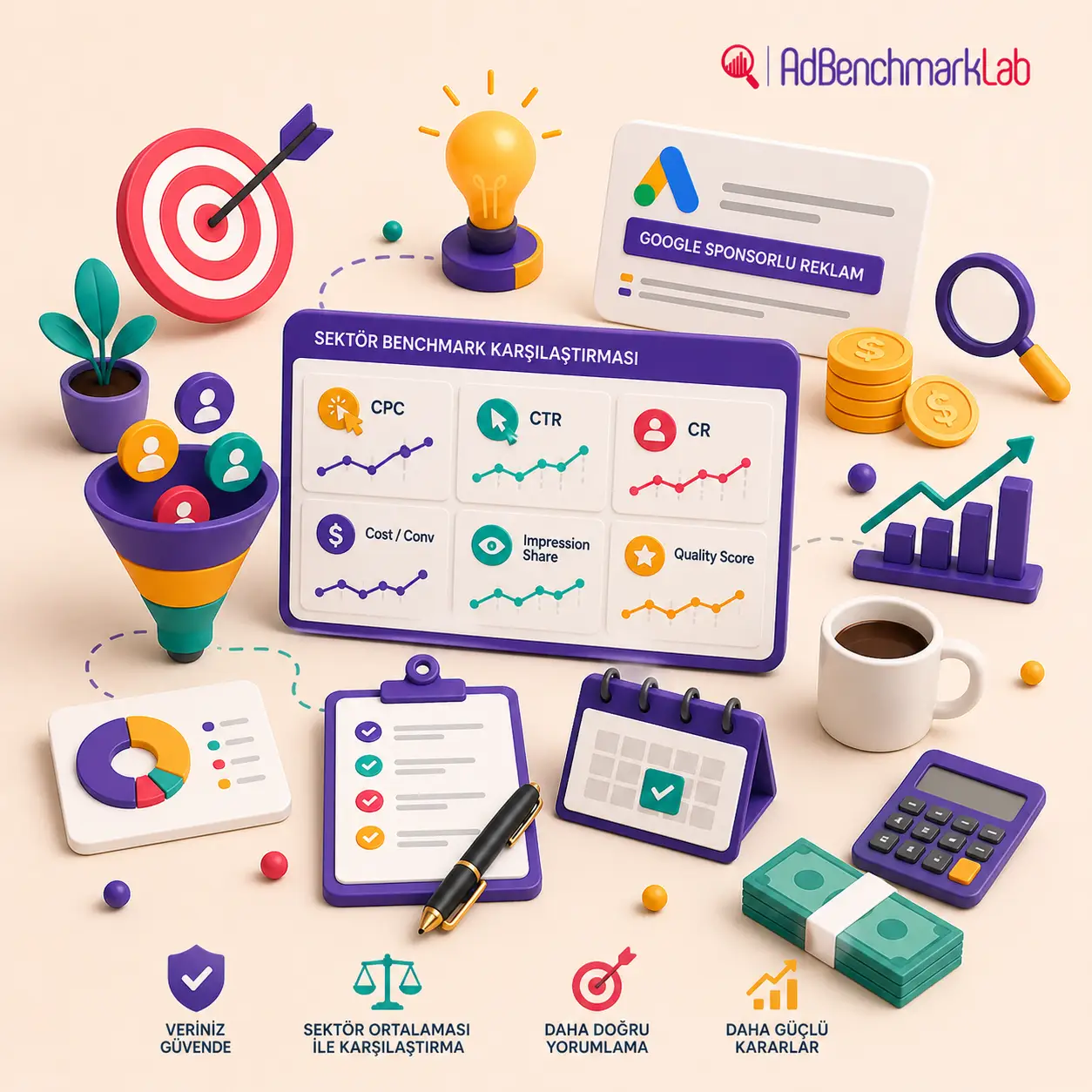 Google Reklam Fiyatları Benchmark